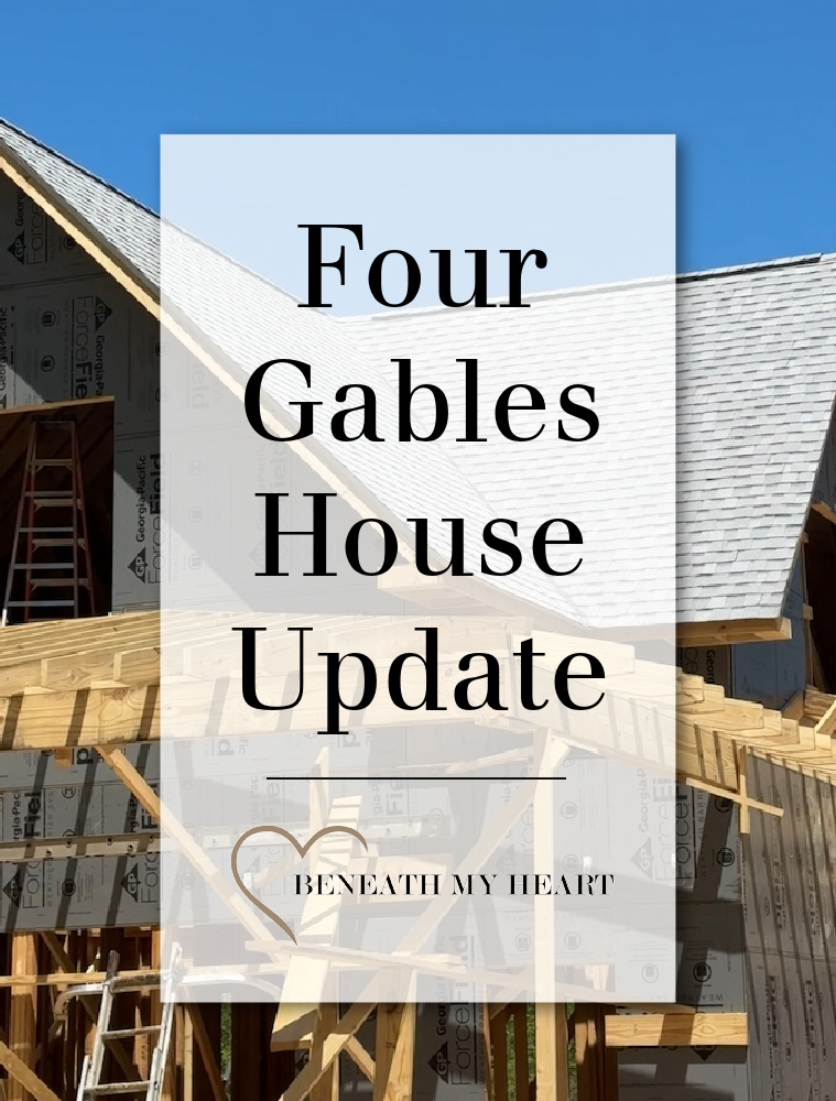 Four Gables Update – We have roofs!